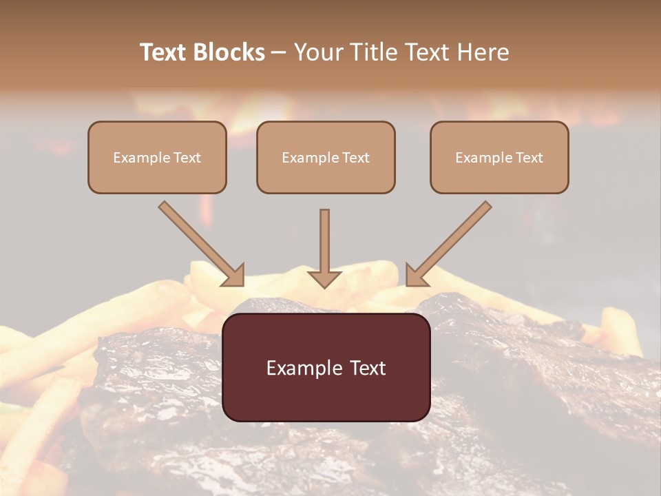 Parrilla Para Dos PowerPoint Template