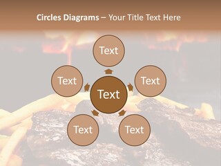 Parrilla Para Dos PowerPoint Template