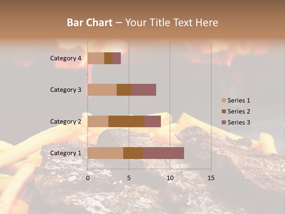 Parrilla Para Dos PowerPoint Template