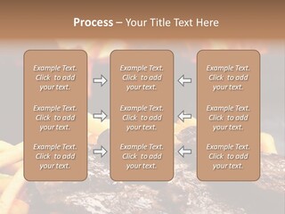 Parrilla Para Dos PowerPoint Template