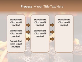 Parrilla Para Dos PowerPoint Template