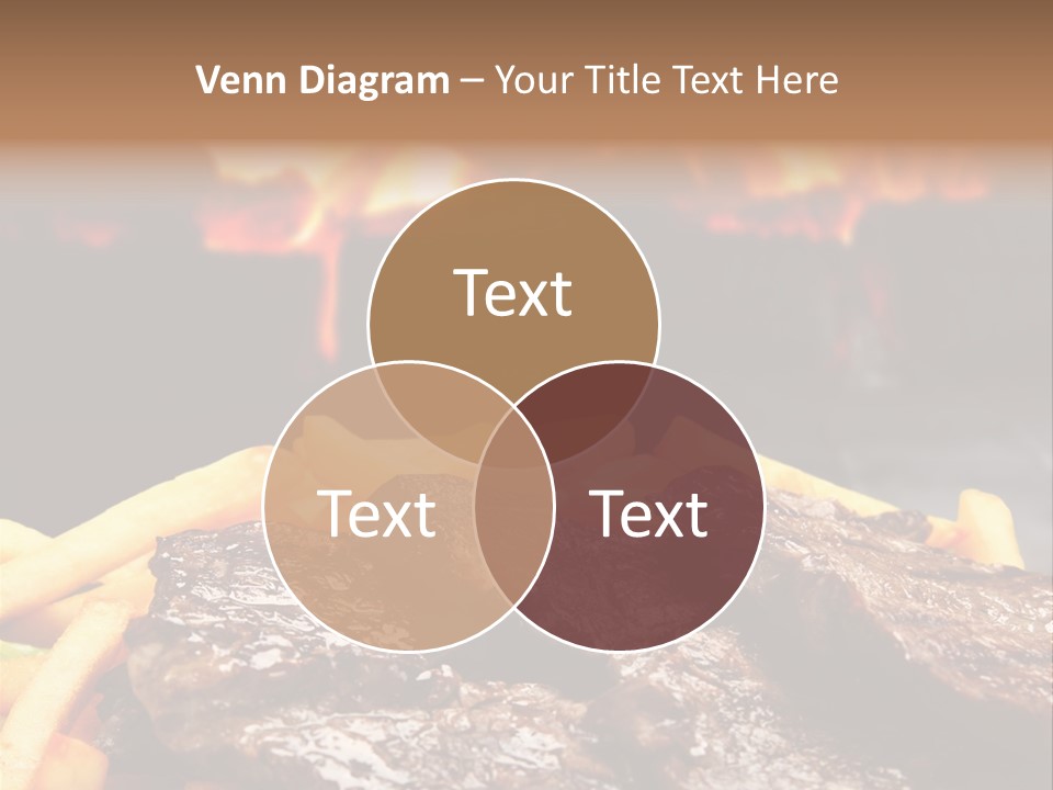 Parrilla Para Dos PowerPoint Template