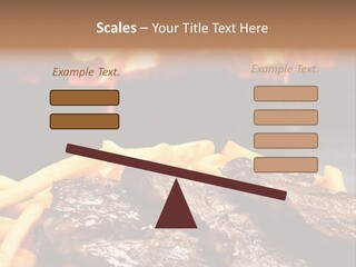 Parrilla Para Dos PowerPoint Template