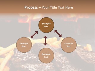 Parrilla Para Dos PowerPoint Template