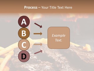 Parrilla Para Dos PowerPoint Template