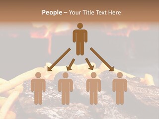 Parrilla Para Dos PowerPoint Template