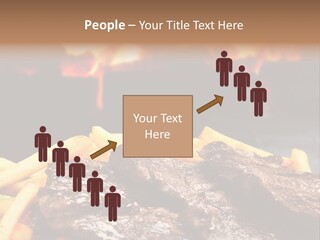 Parrilla Para Dos PowerPoint Template