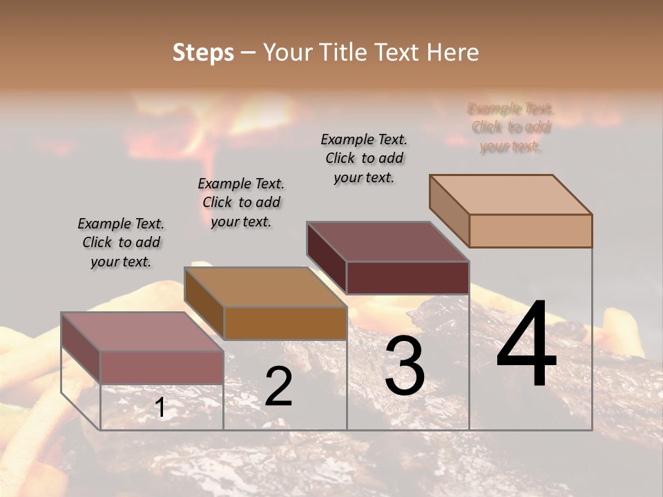 Parrilla Para Dos PowerPoint Template
