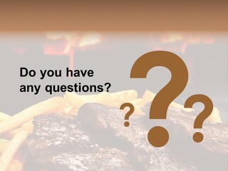 Parrilla Para Dos PowerPoint Template