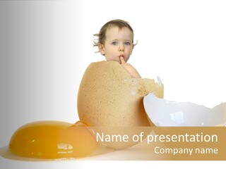 Baby Egg PowerPoint Template