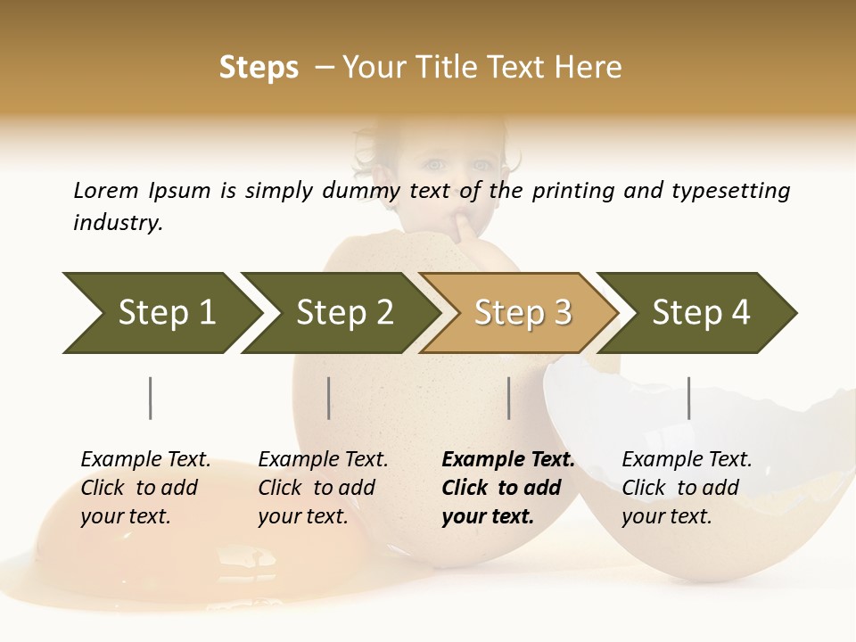 Baby Egg PowerPoint Template