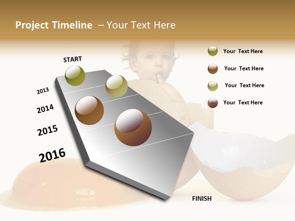 Baby Egg PowerPoint Template