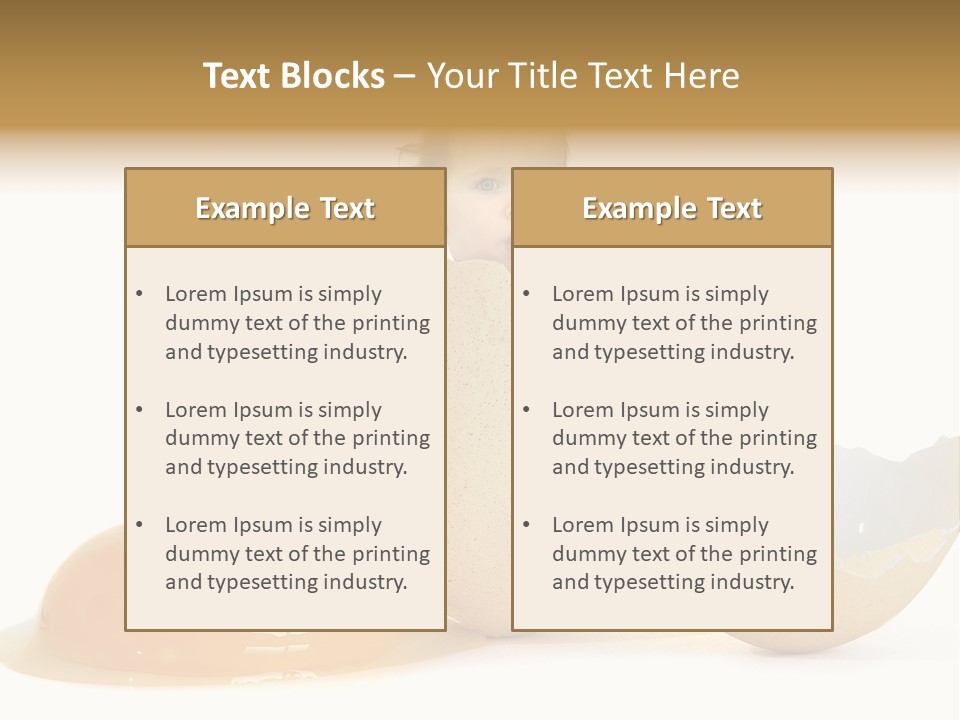 Baby Egg PowerPoint Template