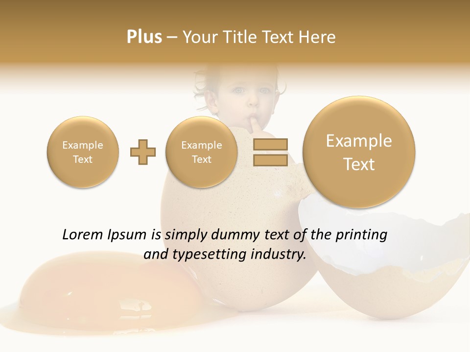 Baby Egg PowerPoint Template