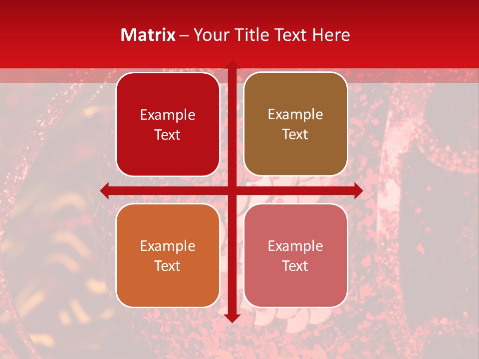 Celebrating Seasonal White PowerPoint Template