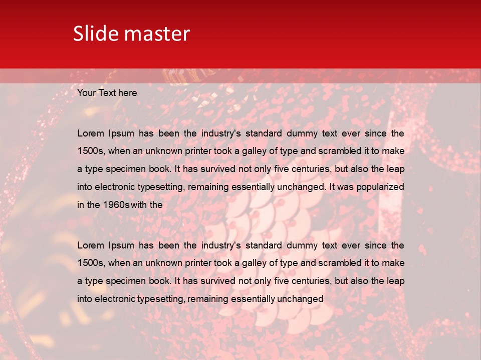 Celebrating Seasonal White PowerPoint Template