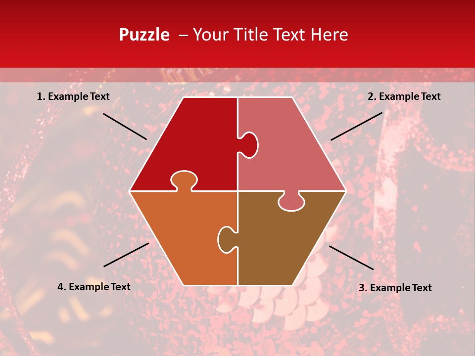 Celebrating Seasonal White PowerPoint Template