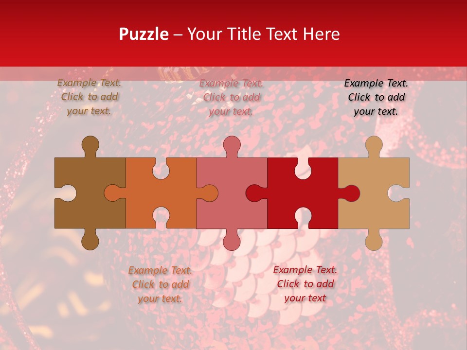 Celebrating Seasonal White PowerPoint Template