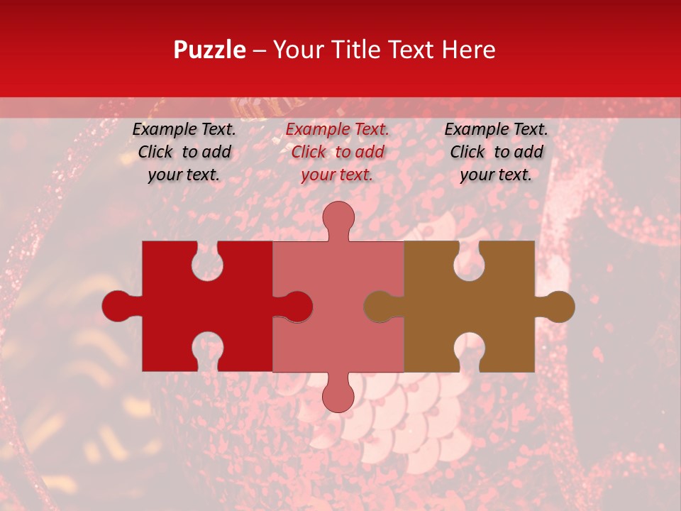 Celebrating Seasonal White PowerPoint Template