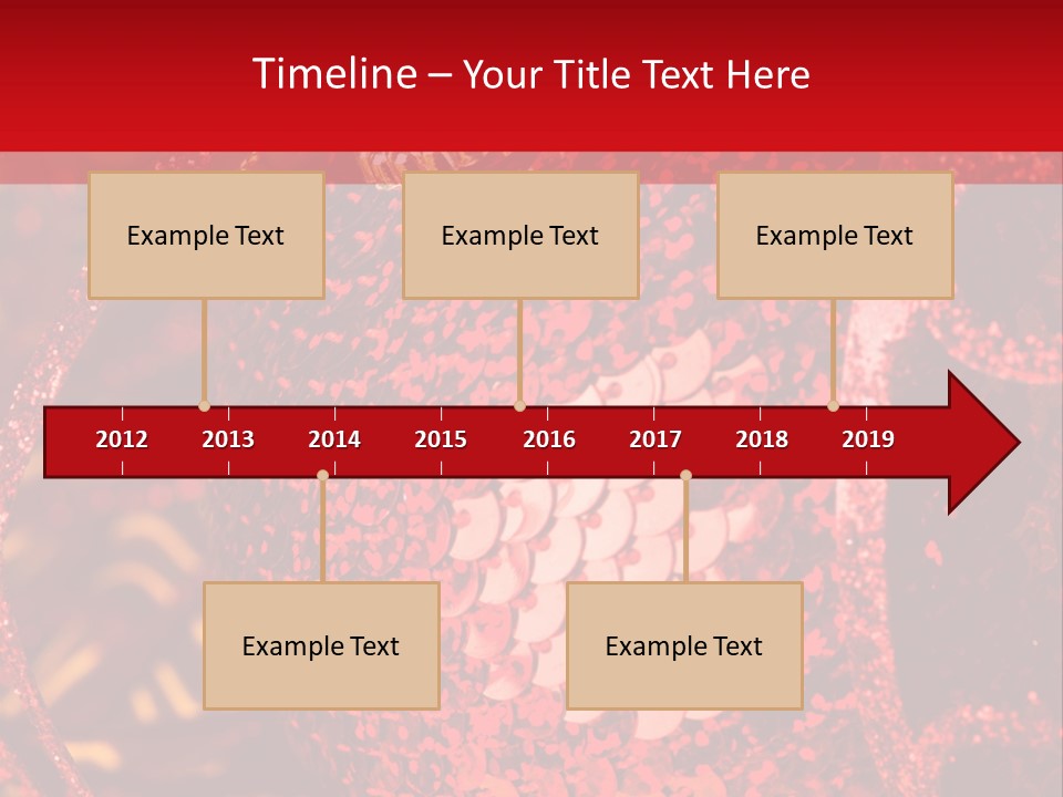 Celebrating Seasonal White PowerPoint Template
