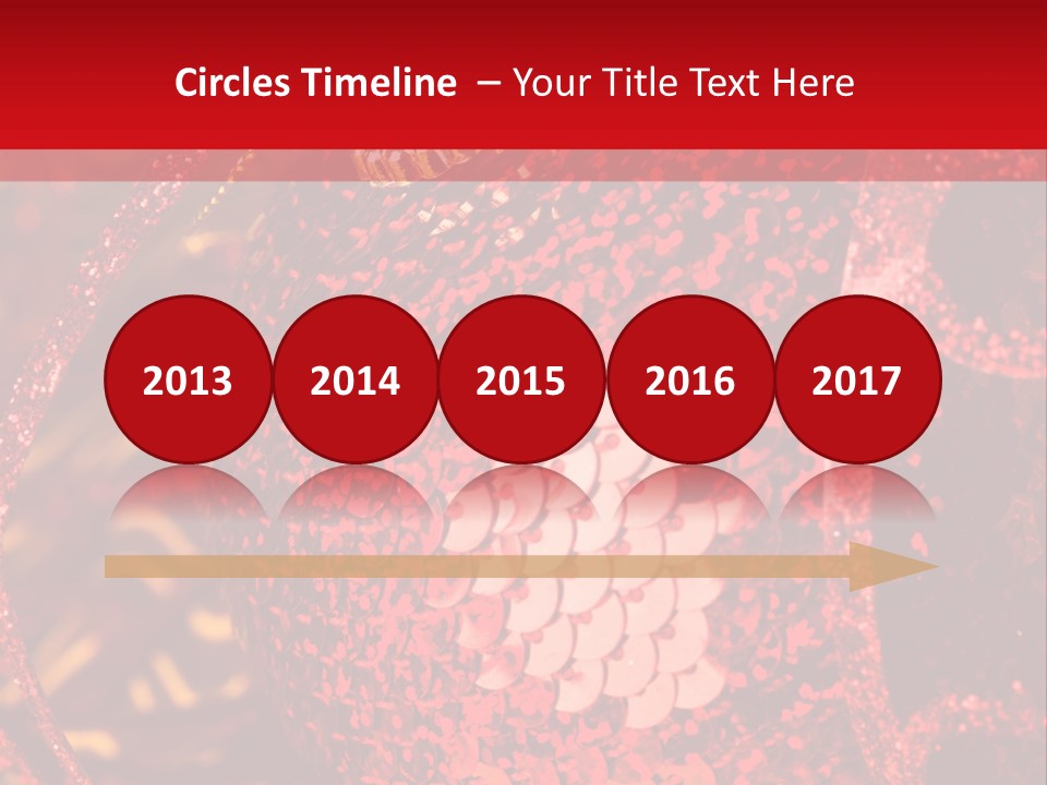 Celebrating Seasonal White PowerPoint Template