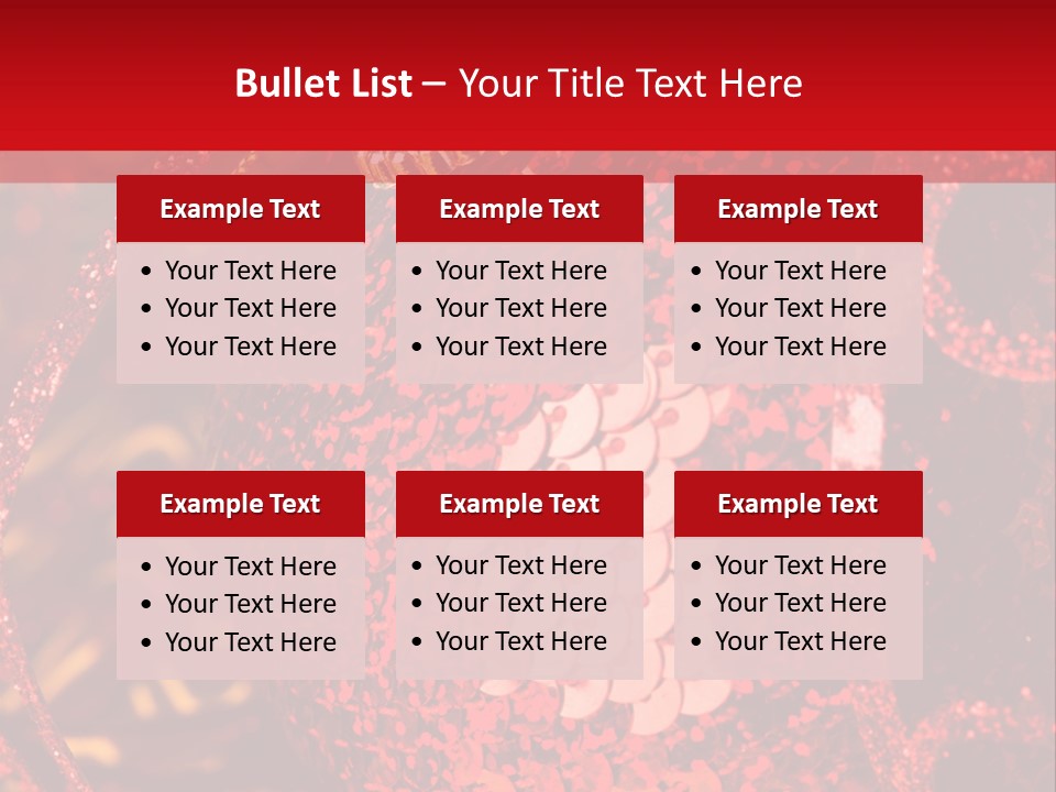 Celebrating Seasonal White PowerPoint Template
