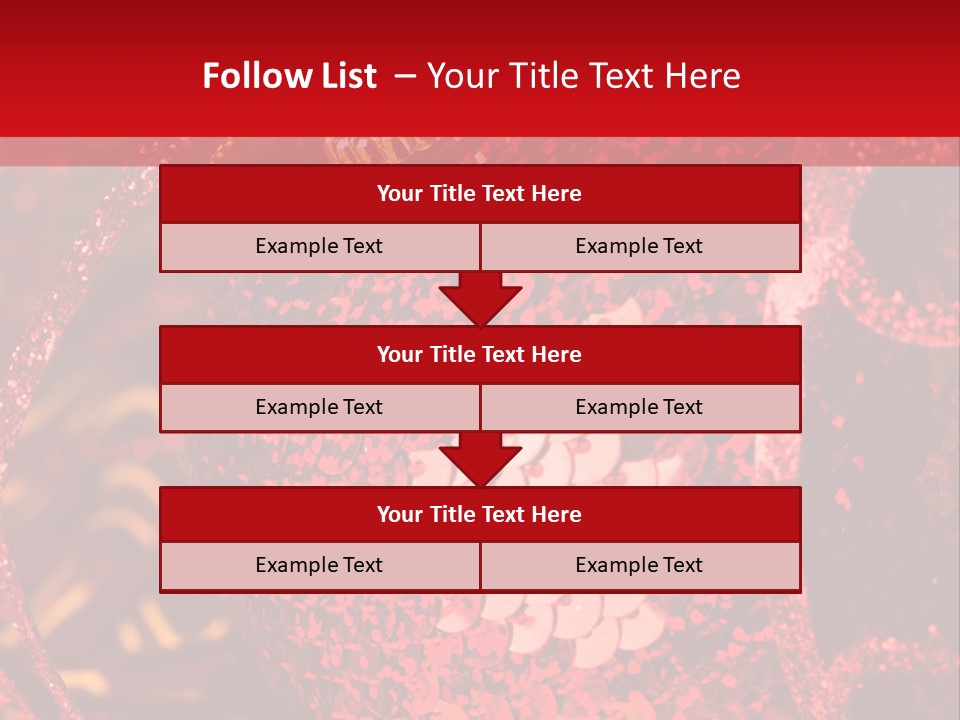 Celebrating Seasonal White PowerPoint Template