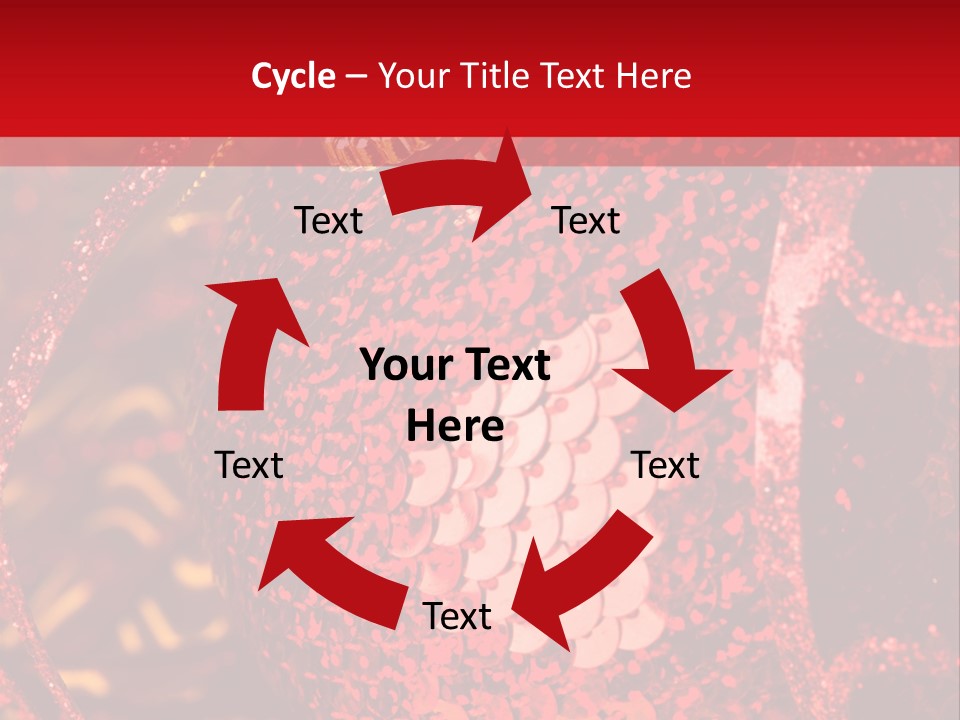 Celebrating Seasonal White PowerPoint Template
