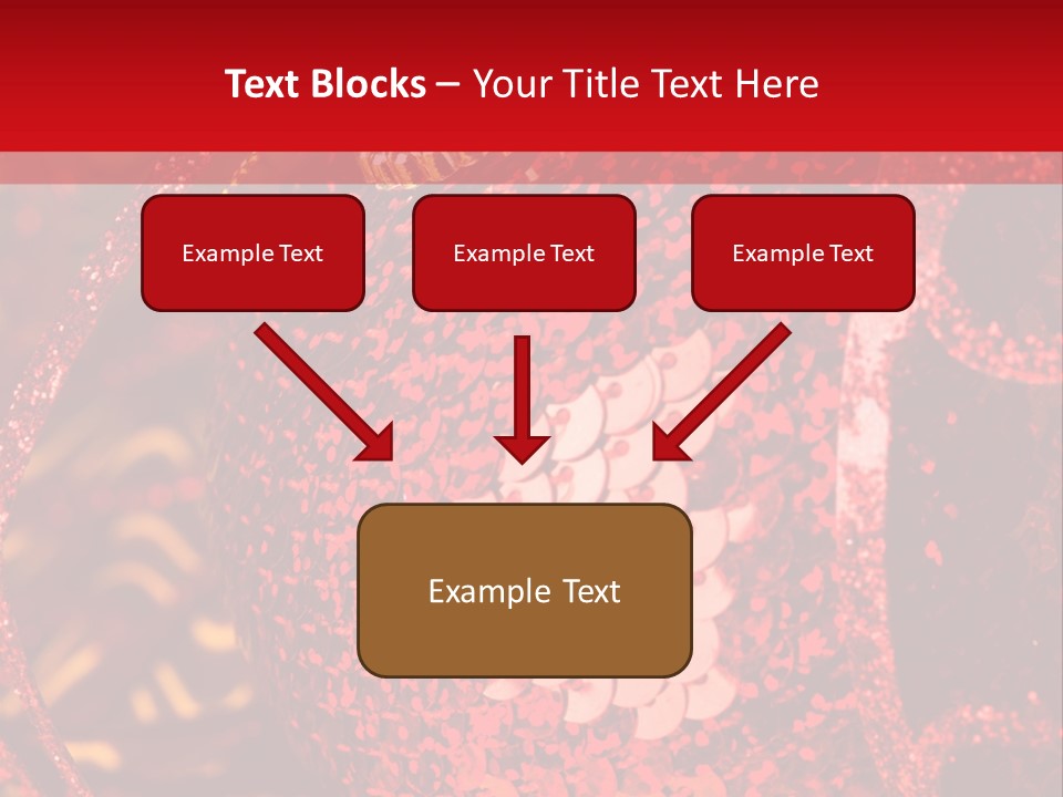 Celebrating Seasonal White PowerPoint Template