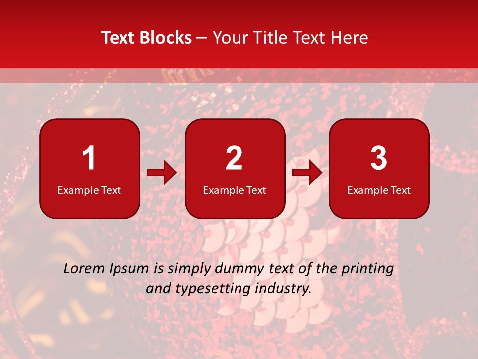 Celebrating Seasonal White PowerPoint Template