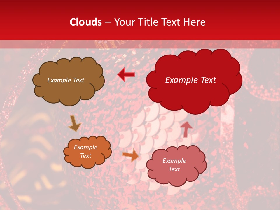 Celebrating Seasonal White PowerPoint Template