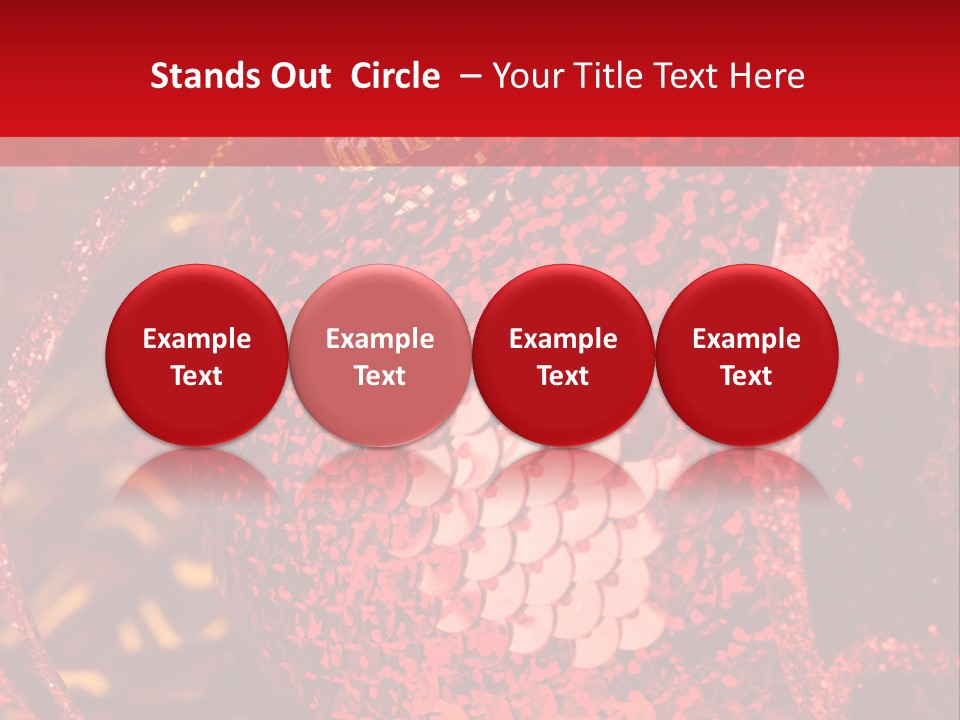 Celebrating Seasonal White PowerPoint Template