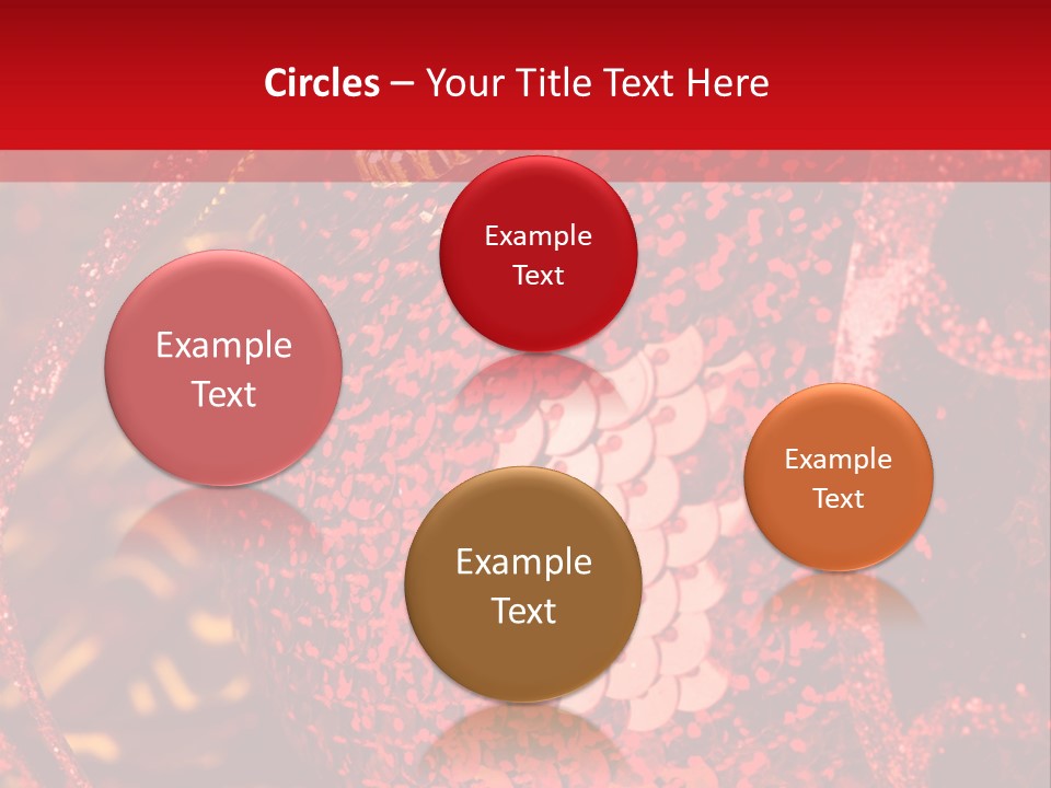 Celebrating Seasonal White PowerPoint Template