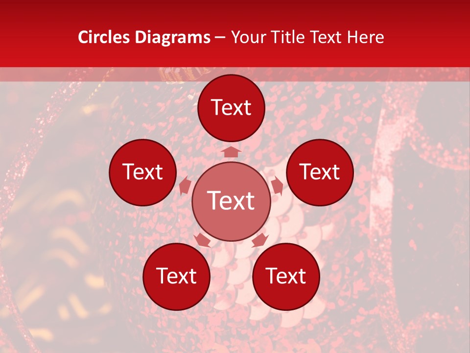 Celebrating Seasonal White PowerPoint Template