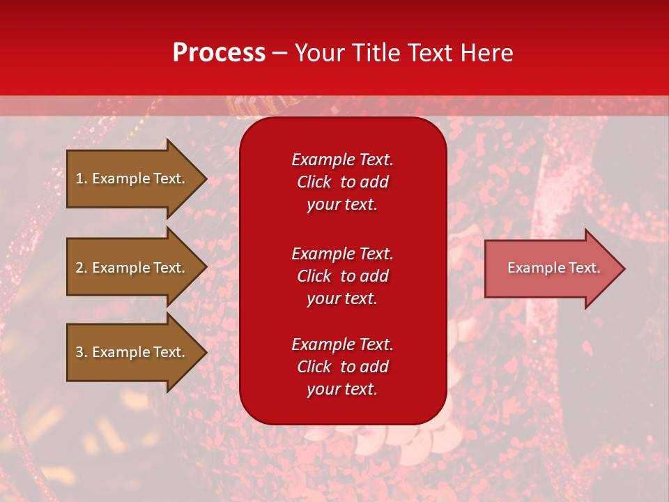 Celebrating Seasonal White PowerPoint Template