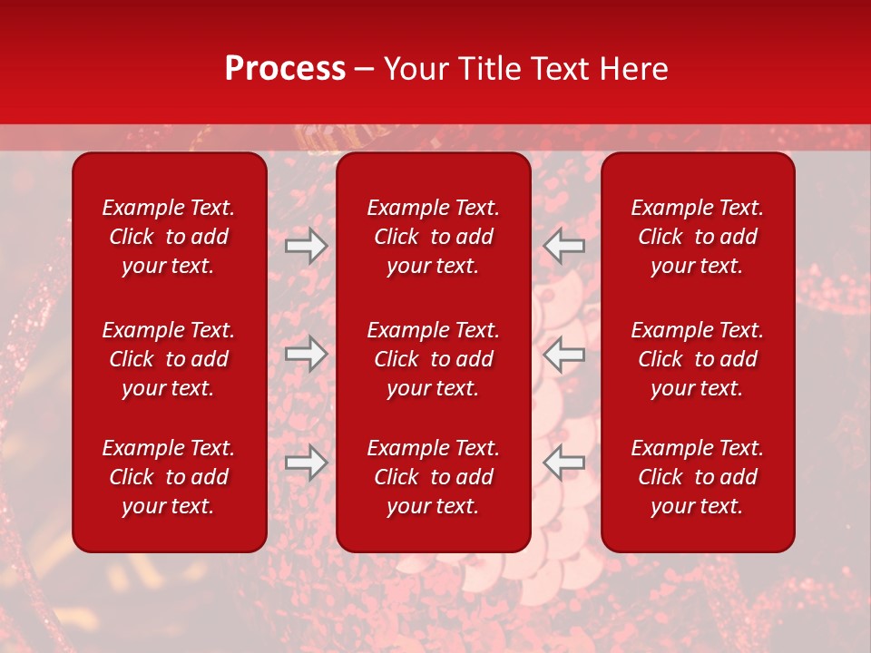 Celebrating Seasonal White PowerPoint Template