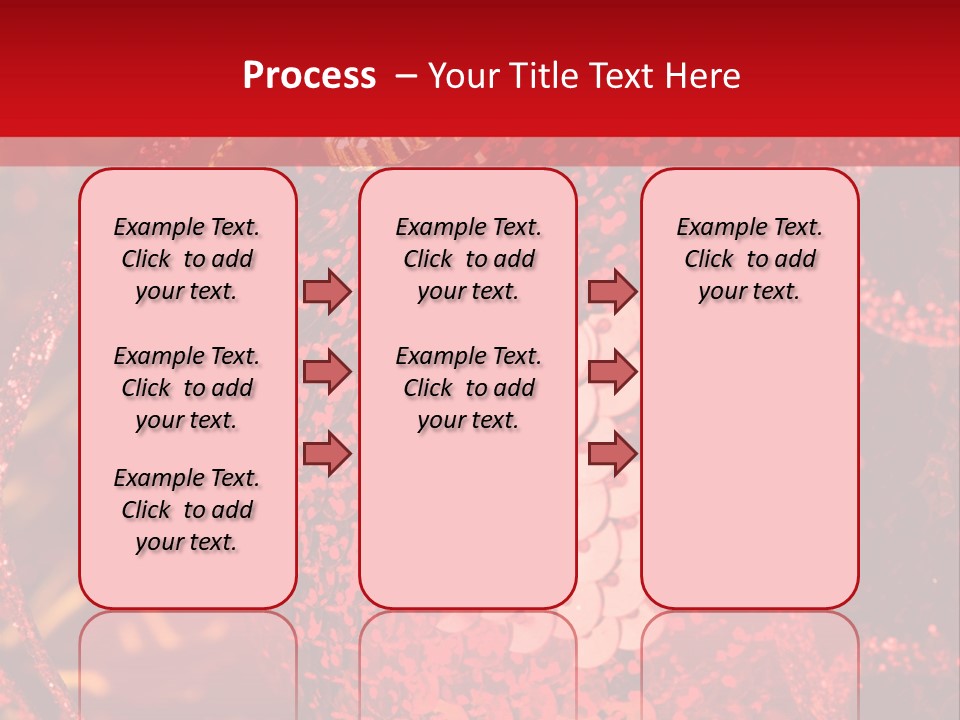 Celebrating Seasonal White PowerPoint Template