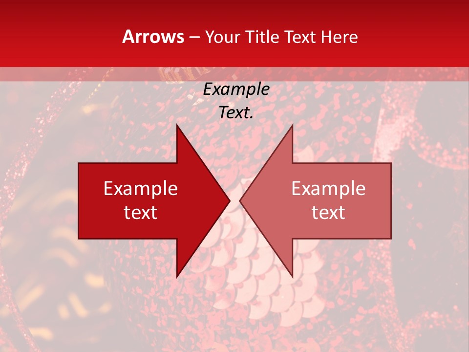 Celebrating Seasonal White PowerPoint Template