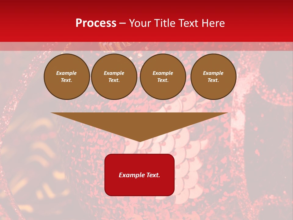 Celebrating Seasonal White PowerPoint Template