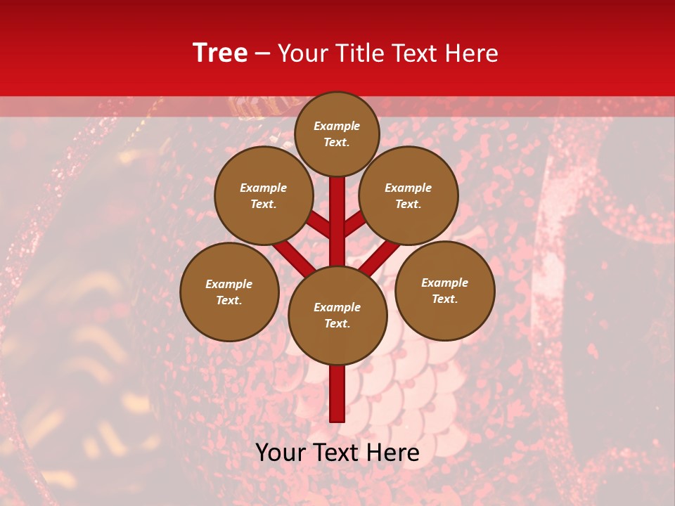 Celebrating Seasonal White PowerPoint Template