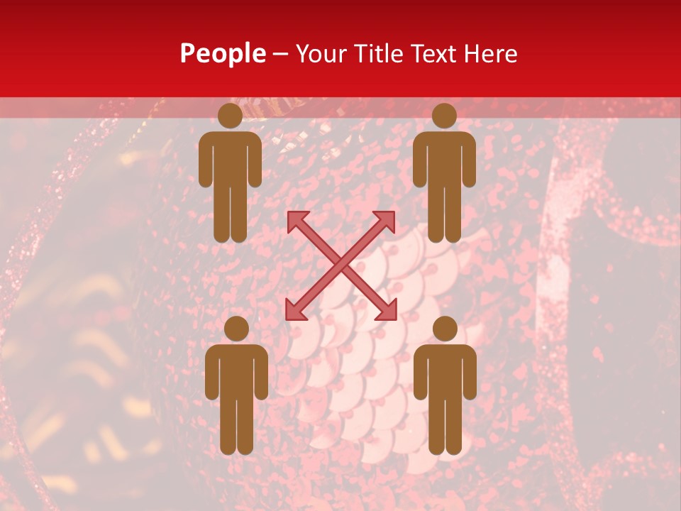 Celebrating Seasonal White PowerPoint Template