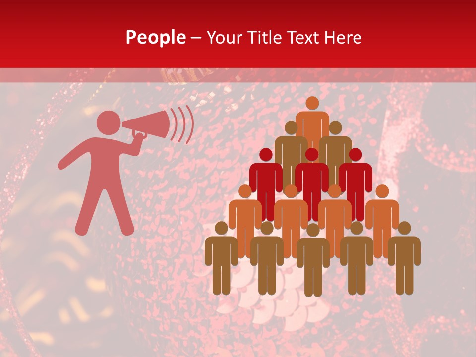 Celebrating Seasonal White PowerPoint Template