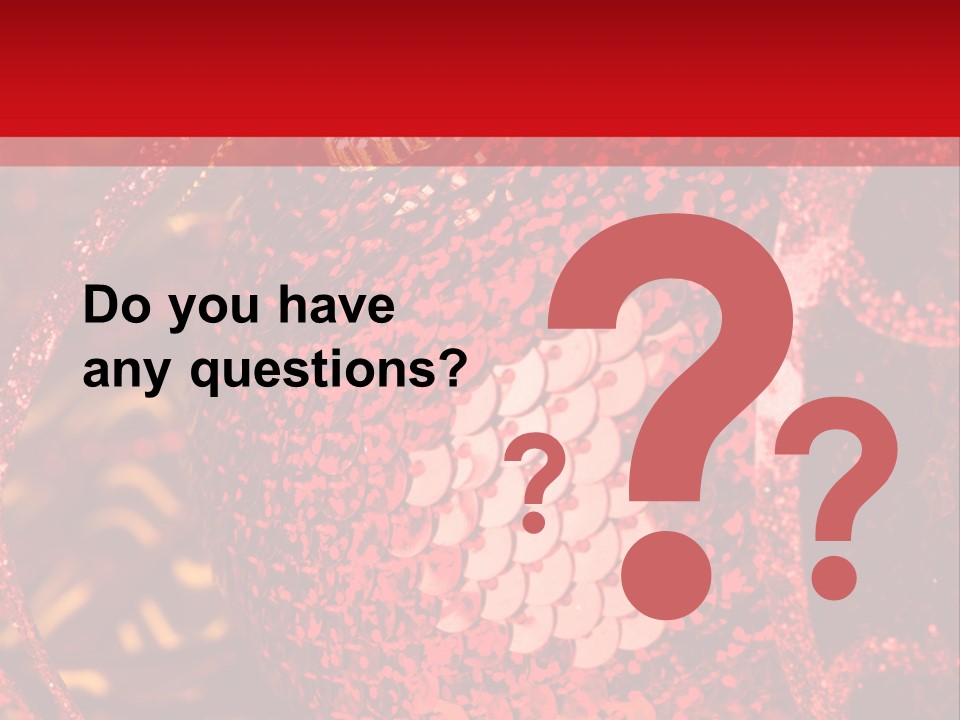 Celebrating Seasonal White PowerPoint Template