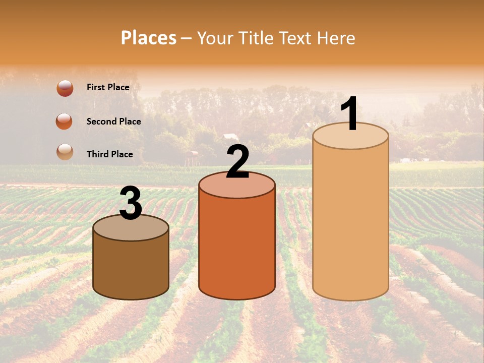 Tarım Arazisi PowerPoint Template
