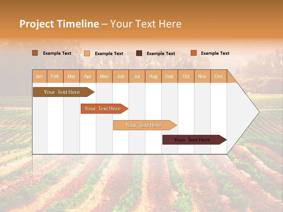 Tarım Arazisi PowerPoint Template