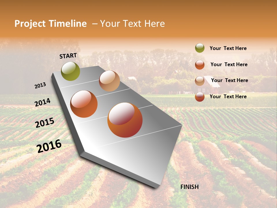 Tarım Arazisi PowerPoint Template