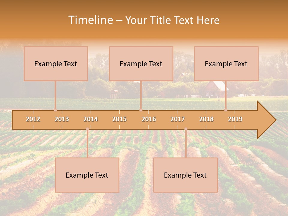 Tarım Arazisi PowerPoint Template