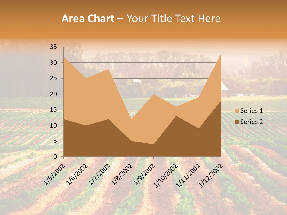 Tarım Arazisi PowerPoint Template