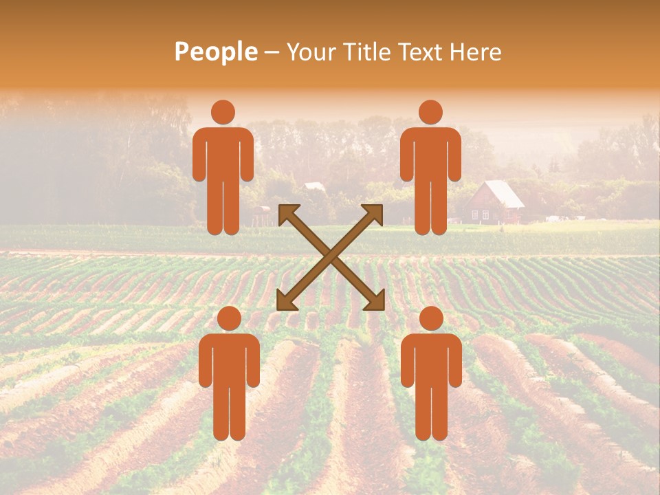 Tarım Arazisi PowerPoint Template