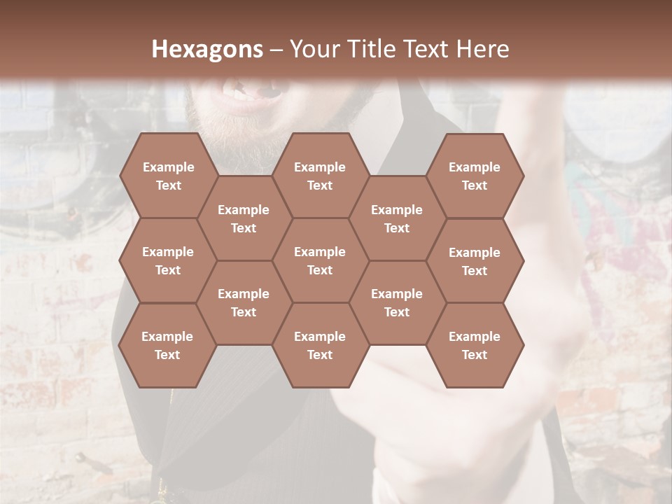 Man Making A Point PowerPoint Template